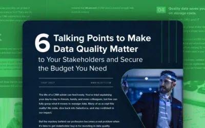 6 Talking Points to Make Data Quality Matter to Your Stakeholders and Secure the Budget You Need