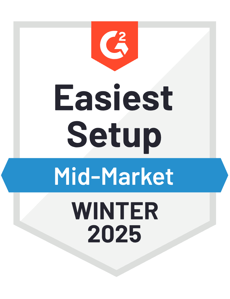 Winter 2025 - Easiest Setup Mid-Market