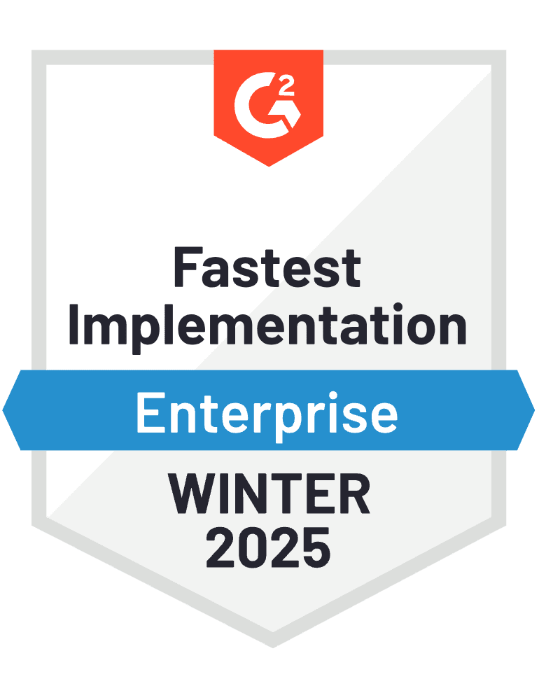 Winter 2025 - Fastest Implementation Enterprise